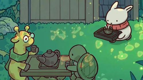Screenshot Tsuki Tea House: Idle Journey