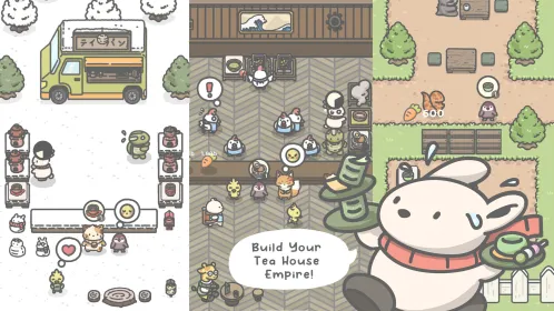 Screenshot Tsuki Tea House: Idle Journey