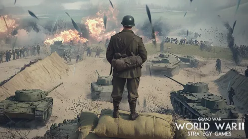 Screenshot Grand War: WW2 Strategy