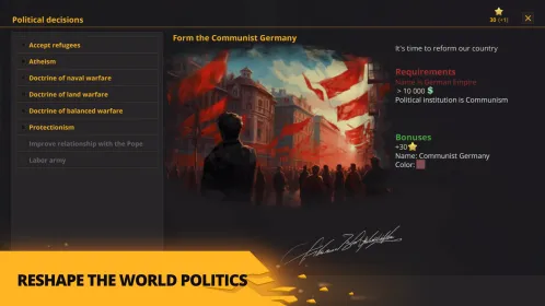 Screenshot Warnament Grand Strategy