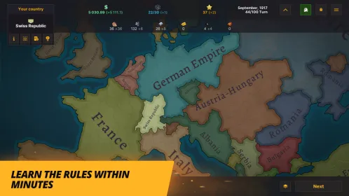 Screenshot Warnament Grand Strategy