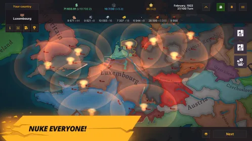 Screenshot Warnament Grand Strategy