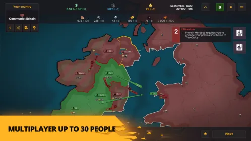 Screenshot Warnament Grand Strategy