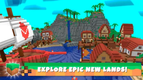 Screenshot Crafty Lands: Build & Craft