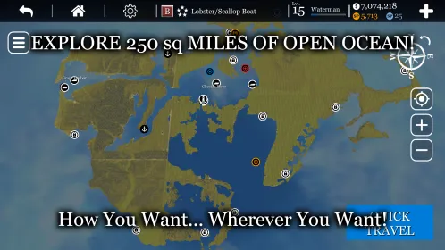 Screenshot Рыбалка На Лодке и Симулятор
