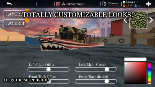 Screenshot Рыбалка На Лодке и Симулятор