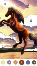 Screenshot Tap Color: Раскраска по номеру