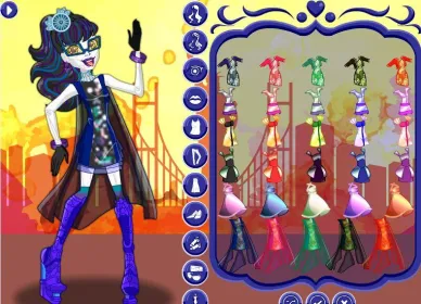 Screenshot Monster Halloween Dolls Dress Up Girls Game