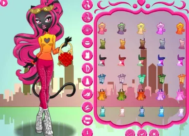Screenshot Monster Halloween Dolls Dress Up Girls Game