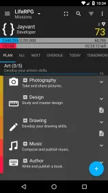 Screenshot LifeRPG