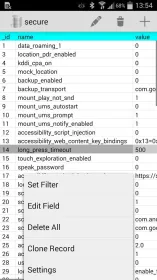 Screenshot SQLite Editor