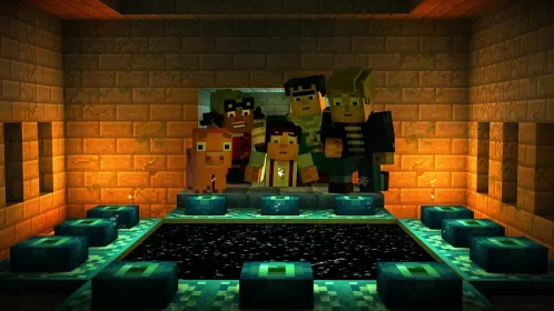 Screenshot Minecraft: Story Mode