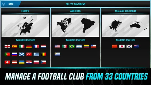 Screenshot Soccer Manager 2021