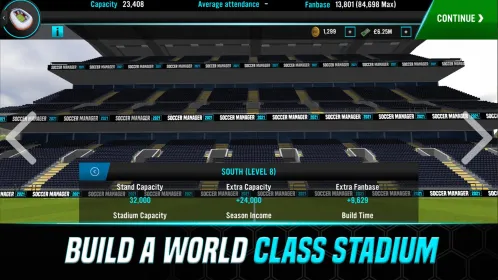 Screenshot Soccer Manager 2021