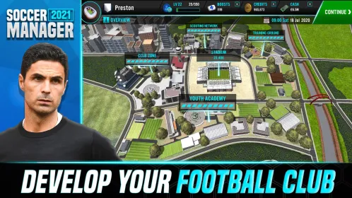 Screenshot Soccer Manager 2021