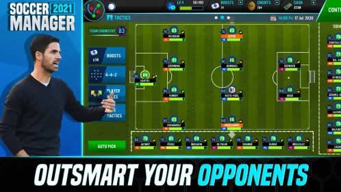 Screenshot Soccer Manager 2021